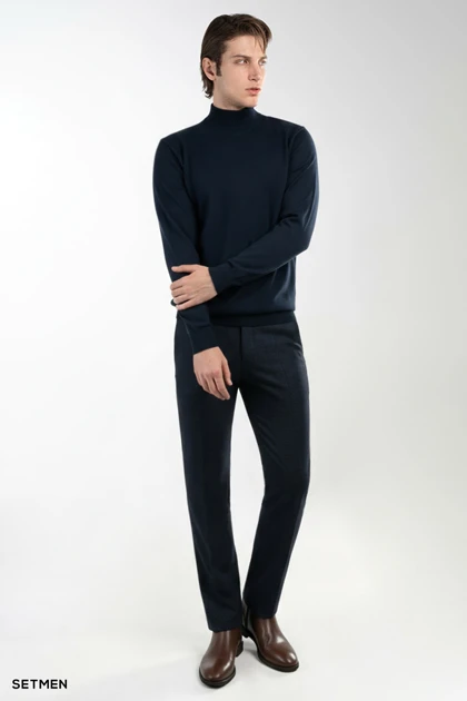 بافت مردانه یقه اسکی