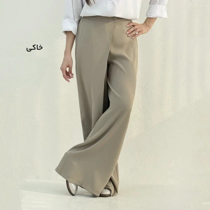 شلوار زنانه بگ کرپ سان آناهیتا | آی بولک