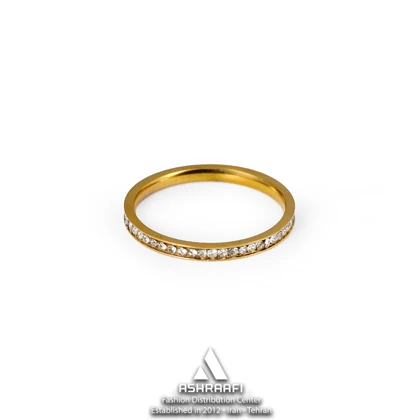 حلقه نگین‌دار Women Ring GD10