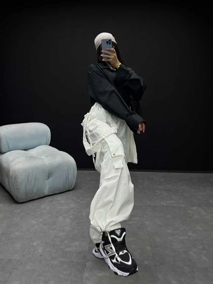 شلوار کارگو BERSHKA