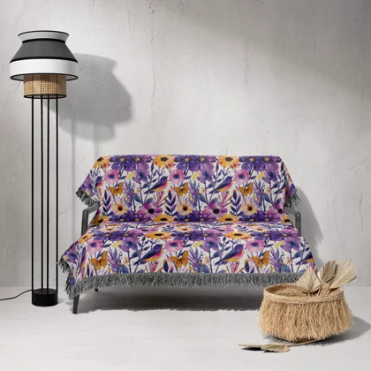 شال مبل ریش دار classic 105