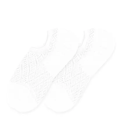 جوراب قوزکی طرح توری لوزی