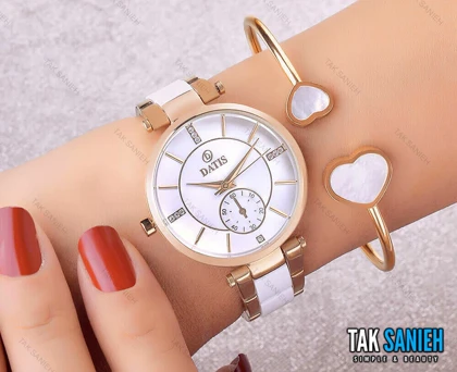 ساعت مچی عقربه ای زنانه داتیس مدل Datis-2166-L