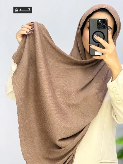 شال پلیسه شاهدخت کد 12093