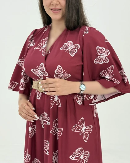 پیراهن فلور پروانه کد محصول 773