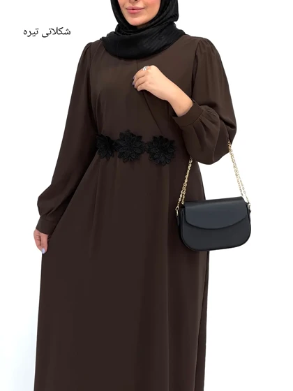 پیراهن مانتویی بلند آرون(ایراد دار)
