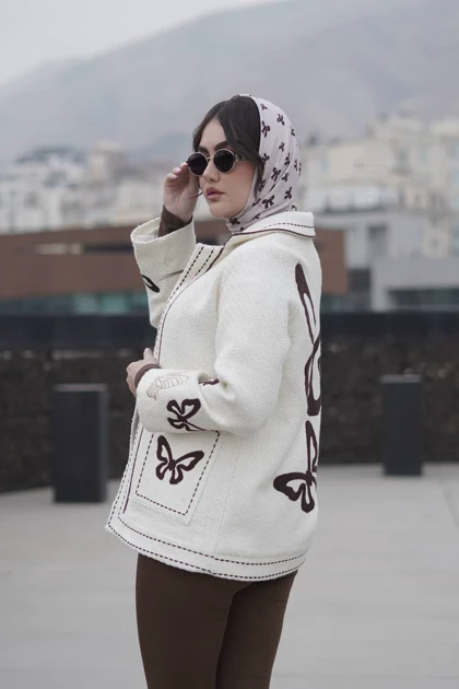 کت “ پروا “ رنگ سفید