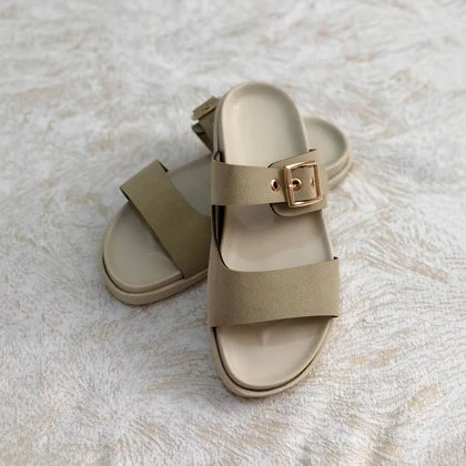 اسلیپر زنانه زارا (ZARA) مدل نیکا رنگ کرم