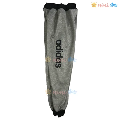 شلوار راحتی تک adidad پسرانه خاکستری روشن