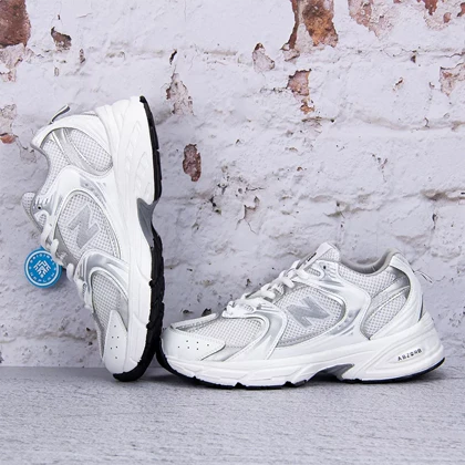 نیوبالانس 530 سفید نقره ای (New Balance 530)