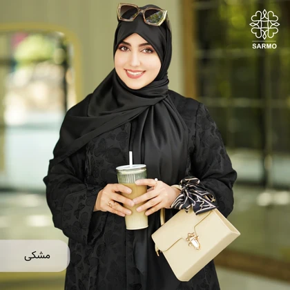 روسری ساتن ابریشم ماهرخ - اقتصادی