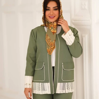 مانتو کت و شلوار مدل الناز (کالکشن عیدانه 1404)