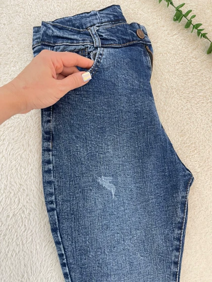 شلوار جین بوتکات (آبی طرح جدید)