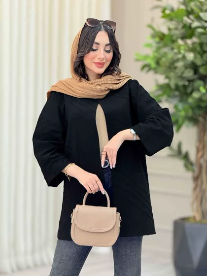 مانتو برش‌دار بغل چاک