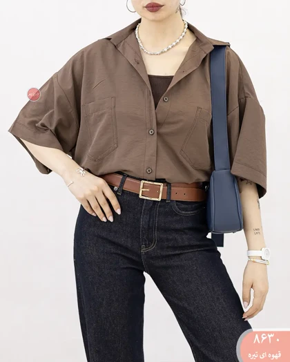 شومیز باکسی کارلا 8630