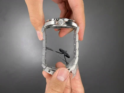 ساعت مچی برایتلینگ اتوماتیک سوپراوشین سیلور صفحه سفید Breitling Superocean