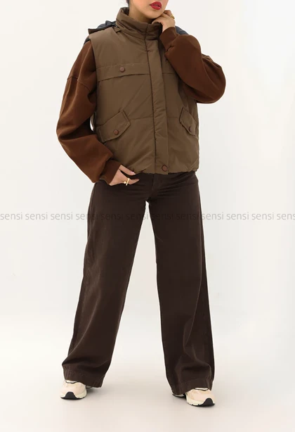 پافر آستر دار کتان TCکد1004647