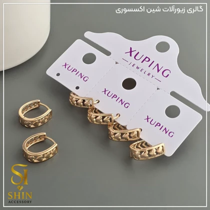 گوشواره زنانه ژوپینگ ، رنگ ثابت ضد حساسیت کدgzx04
