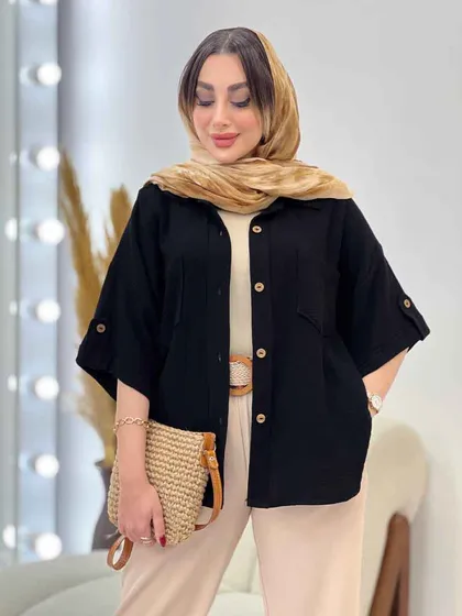 شومیز دو جیب آریانا