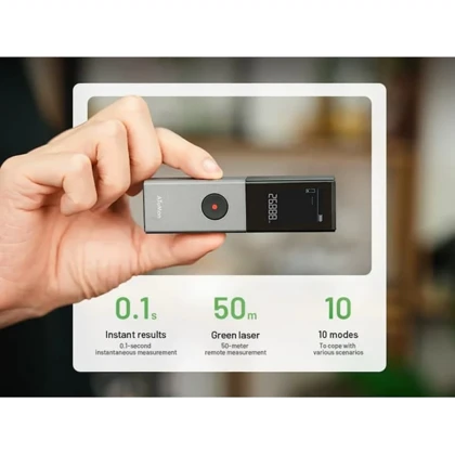 متر لیزری آتومن ATuMan مدل LSB با نمایشگر دیجیتال و برد 50 متر