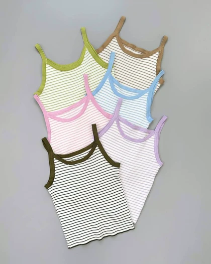 تاپ دوبنده راه راه کد 3997