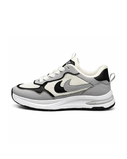 کفش کتانی مردانه مدل نایکی دو نایک رانینگ طوسی مشکی NIKE