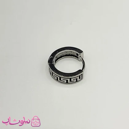 پیرسینگ گوش حلقه‌ای مردانه مدل ورساچه کد 159
