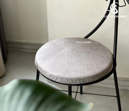 ست میز چرخ دوژان طرح راه طوسی مشکی