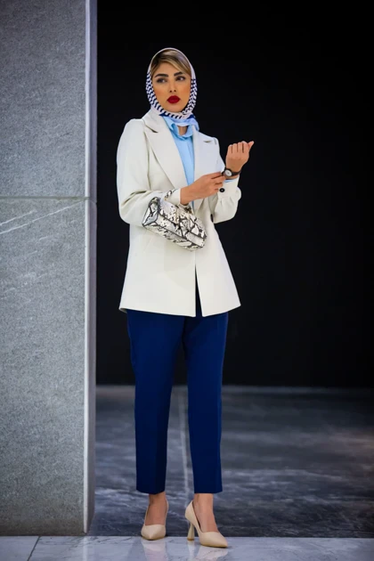 مانتو مازراتی کجراه استین پف میلان