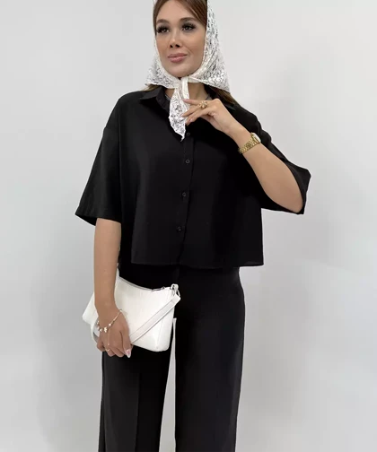 شومیز باکسی کد SV022 برند ردا