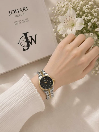 ساعت مچی زنانه طرح کورنو تقویم دار کد W465