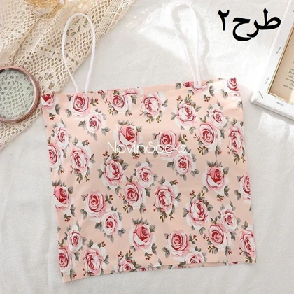 کراپ تاپ گل‌گلی
