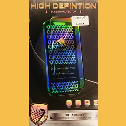 گلس تمام صفحه آیفون 15 پرو مکس آمادو HIGH DEFINTION
