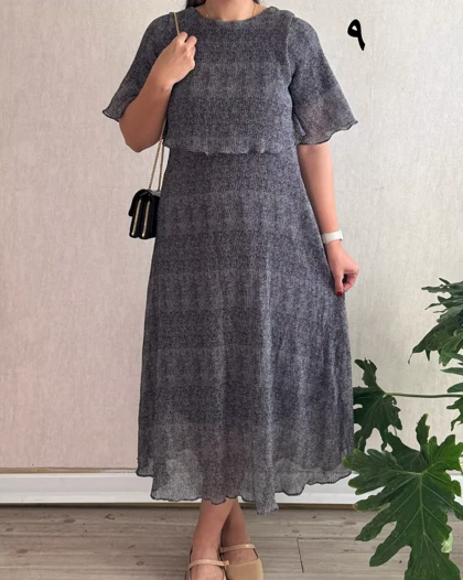 پیراهن پلیسه سمین