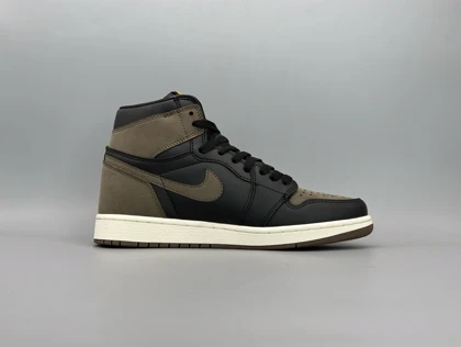 کتانی نایک ایر جردن 1 پالومینو مشکی قهوه ای/Nike air Jordan1 Palomino