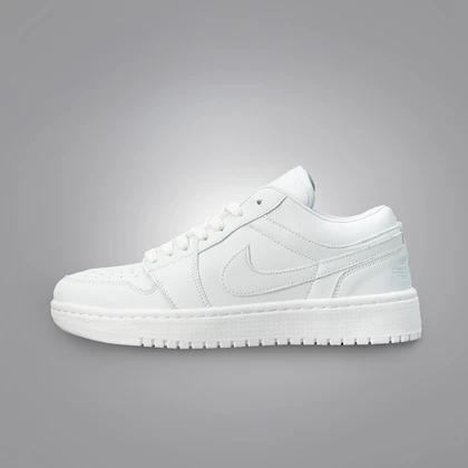کفش کتانی زنانه نایک ایر جردن 1 سفید (Nike Air Jordan 1 Low White) کد 2332