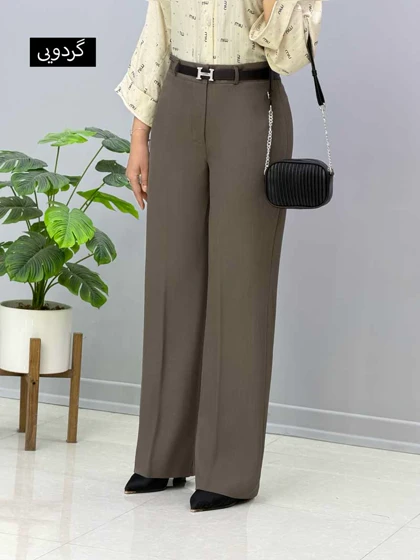 شلوار بگ گاواردین مهوان کد 75684