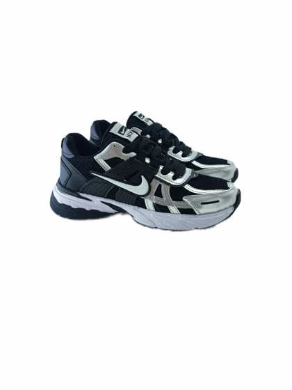 کفش اسپرت مردانه برند نایکی nike مدل وی تو کی V2K مشکی نقره ای کد 705