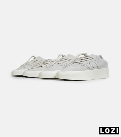 کفش کتانی مردانه طوسی کرم ADIDAS X Fear of God Athletics ’86 Lo Clay