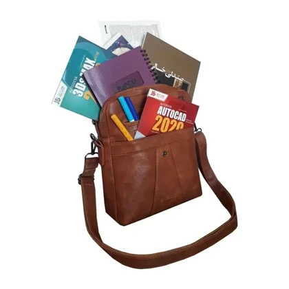 کیف رودوشی چرمی گوگانا مدل GOOGANA - GOOG405