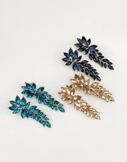 گوشواره مجلسی آویزی خوشه زنانه 884