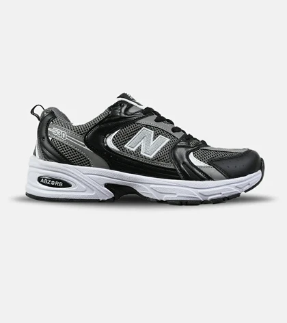 کفش کتانی مردانه و زنانه طوسی خاکستری NEW BALANCE 530 مدل 7772