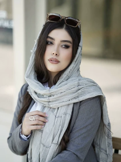 شال کنفی مربعی