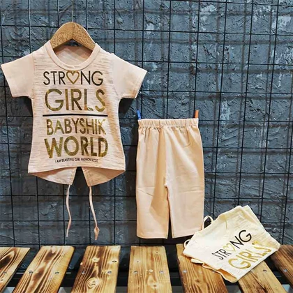 تیشرت شلوارک دخترانه girls