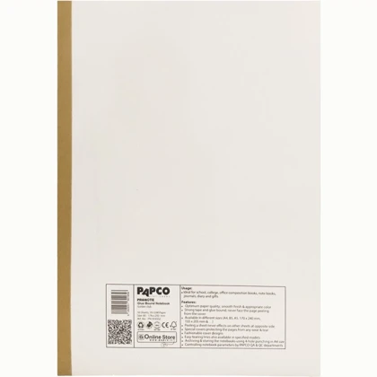 دفتر B5 پاپکو Papco مدل PN-9165 سری پرونوت یک خط 50 برگ