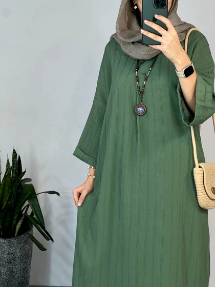 مانتو بلند لبخند