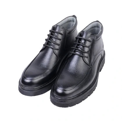 نیم بوت ساعتی چرم مردانه