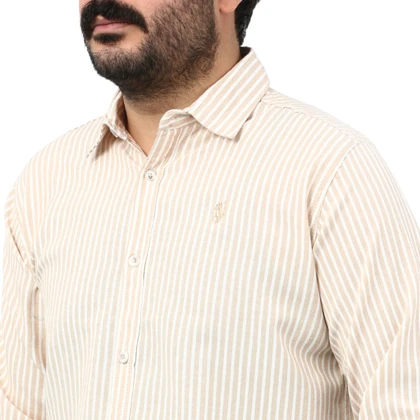 پیراهن آستین بلند راه راه مردانه مدل 6102107