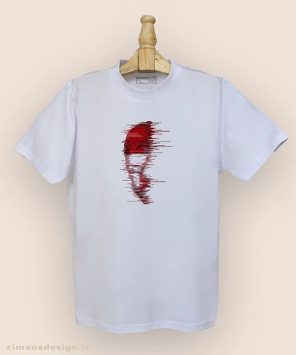 تیشرت مردانه و زنانه طرح اسکلت مرگ کد 931