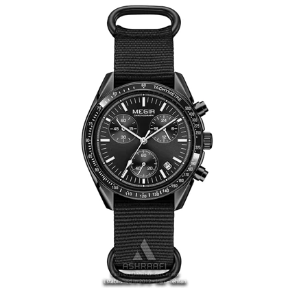 ساعت مردانه مگیر Megir ML2247G-BK-1